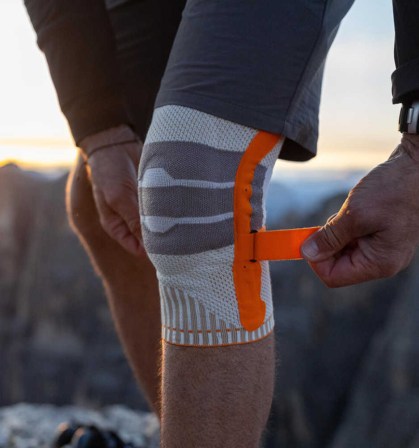 bauerfeid, outdoor knee brace, knie brace